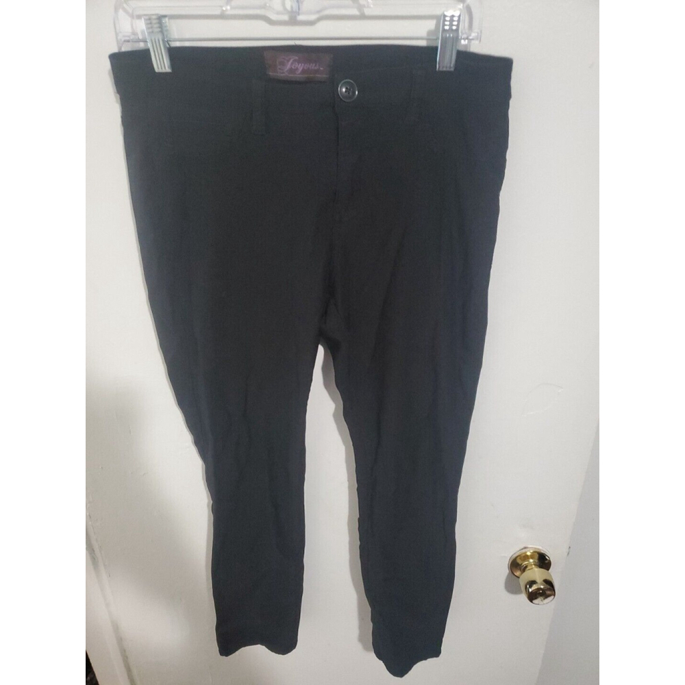 Womens Joyous NWT Black Stretch Straight Leg Five Pocket Pants Size 18